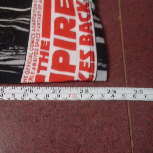 Star Wars Mens Med Comic Book All Over Graphic Tee Fifth Sun  Black White Red - Picture 7 of 7